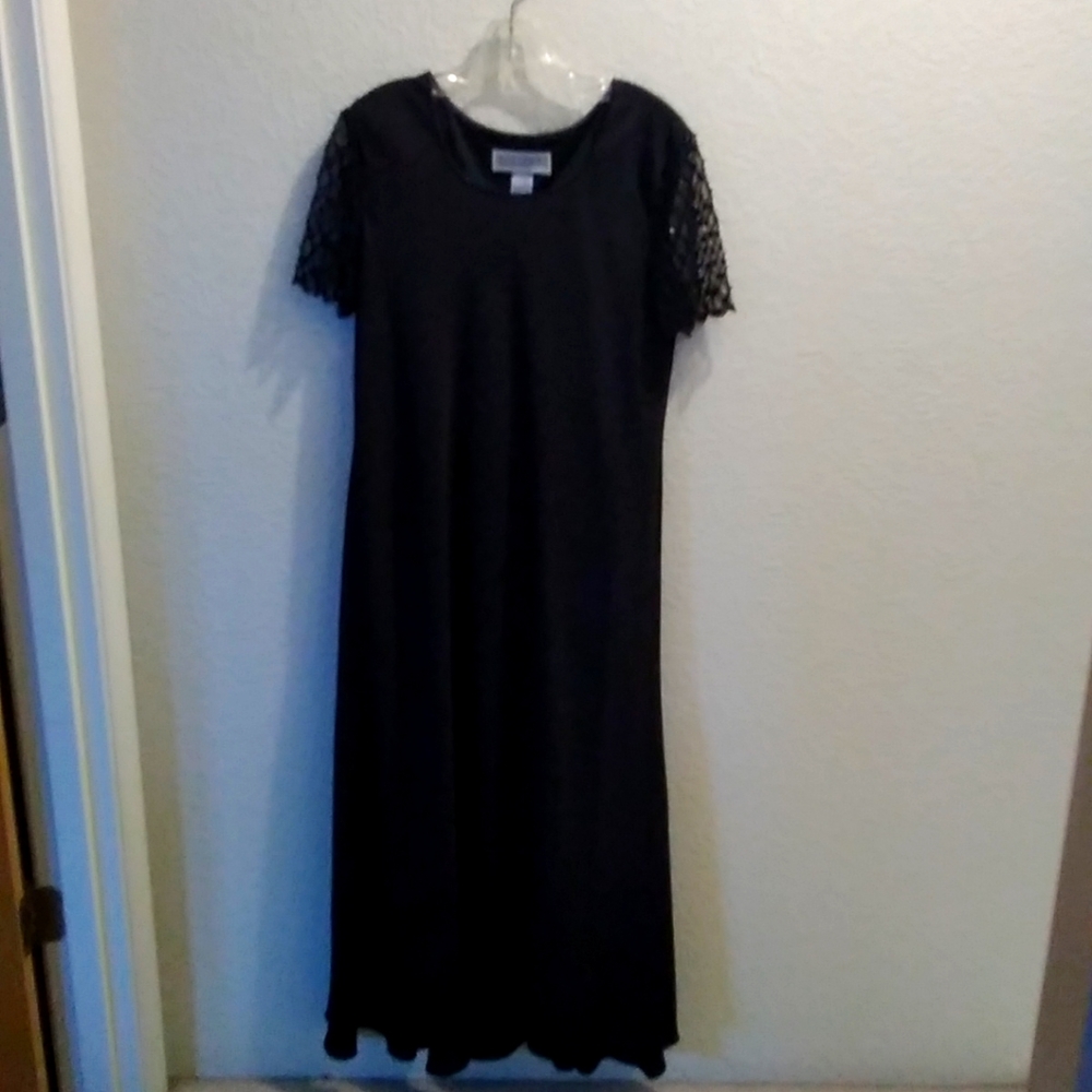 Black Dress with beads